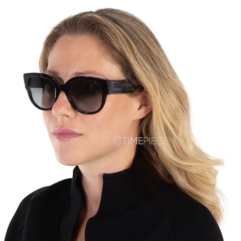 Dior Gradient Smoke Cat Eye Ladies Sunglasses .